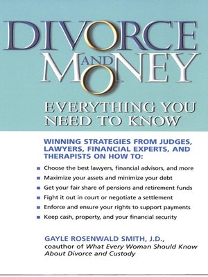 cover image of Divorce and Money